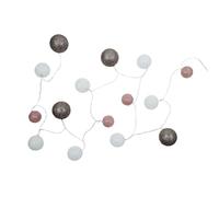 Paris Prix Guirlande Lumineuse Led Boule 360cm Rose