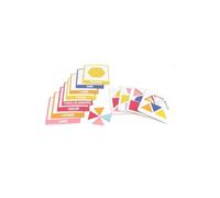 Paris Prix Jeu de 10 Cartes Éducatives J'apprends Les Formes 19cm Multicolore