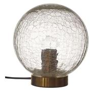 Paris Prix Lampe à Poser Boule Lounge 22cm Transparent