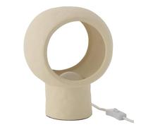 Paris Prix Lampe à Poser en Céramique Cercle 27cm Beige