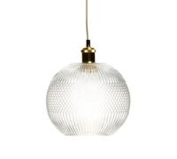 Paris Prix Lampe Suspension en Verre Neptun 26cm Transparent