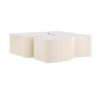 Paris Prix Lot de 3 Tables Basses Nordland 92cm Beige