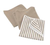 Paris Prix Lot de 3 Torchons Microfibre Cuistot 40x40cm Lin