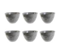 Paris Prix Lot de 6 Bols Au Grès du Temps 15cm Gris