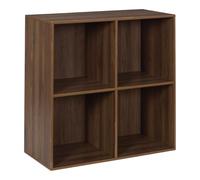 Paris Prix Meuble de Rangement 4 Cases Tiffany 66cm Marron