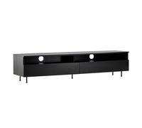 Paris Prix Meuble TV 2 Tiroirs Navarra 180cm Noir