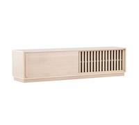 Paris Prix Meuble TV Design Nervuré Lugo 180cm Naturel