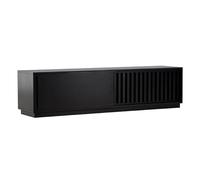 Paris Prix Meuble TV Design Nervuré Lugo 180cm Noir