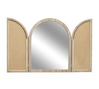 Paris Prix Miroir Déco à Volets Bali 50cm Naturel