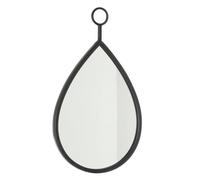 Paris Prix Miroir Mural Design Drop 53cm Noir