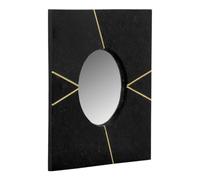 Paris Prix Miroir Mural en Marbre Dexter 41cm Noir