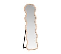 Paris Prix Miroir sur Pied Ondulé Loui 158cm Beige