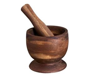 Paris Prix Mortier & Pilon Bois d'Acacia 11cm Marron