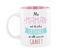 Paris Prix Mug Design Maman 12cm Blanc