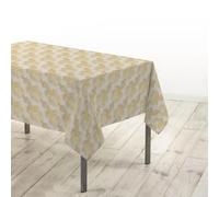 Paris Prix Nappe Antitache Rectangulaire Zena 140x240cm Jaune