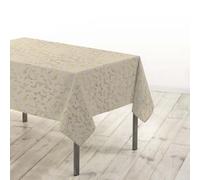 Paris Prix Nappe Antitache Rectangulaire Zoé 140x240cm Naturel