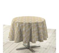 Paris Prix Nappe Antitache Ronde Zena 180cm Jaune
