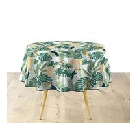 Paris Prix Nappe Ronde Imprimé Guyana 160cm Vert