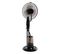 Paris Prix Neka - Ventilateur Design Brumisateur 125cm Noir