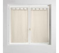 Paris Prix Paire de Voilages à Passants Carlin 60x120cm Lin