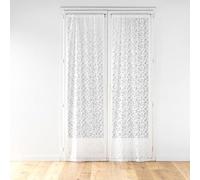 Paris Prix Paire de Voilages Maille Manon 70x240cm Blanc