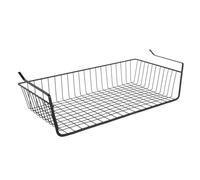 Paris Prix Panier de Rangement Suspendu Filaire 56cm Noir