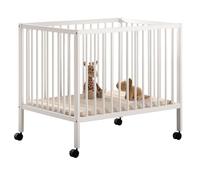 Paris Prix Parc Bébé à roulettes Dino 75x95cm Blanc