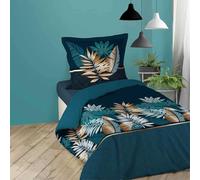 Paris Prix Parure de Lit 2 Pièces Alianor 140x200cm Bleu