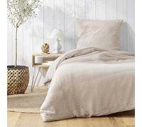 Paris Prix Parure de Lit 2 Pièces Angélia 140x200cm Sable