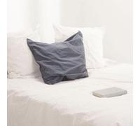 Paris prix - parure de lit 3 pièces 'coton lavé' 240x260cm blanc Blanc G