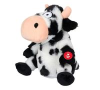 Paris Prix Peluche Animée Vache Folle 19cm Noir