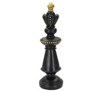 Paris Prix Pièce d'Échec Déco en Résine Roi 32cm Noir