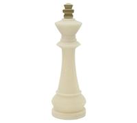 Paris Prix Pièce d'Échec Déco Roi Quarzy 41cm Blanc
