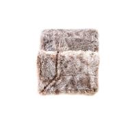 Paris Prix Plaid Imitation Fourrure Antartic 180x220cm Chocolat