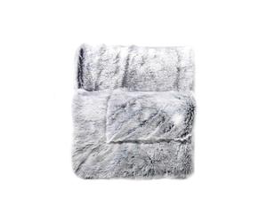 Paris Prix Plaid Imitation Fourrure Antartic 180x220cm Gris