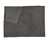 Paris Prix Plaid Microfibre Roméo 150x200cm Gris Foncé