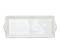 Paris Prix Plat de Service Liseré 34cm Blanc & Or