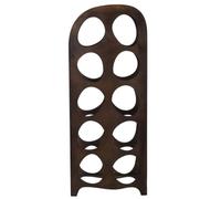 Paris Prix Porte-Bouteilles en Métal Mads 65cm Marron