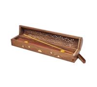 Paris Prix Porte Encens en Bois Bâtons & Cônes 30cm Marron
