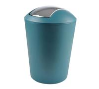 Paris Prix Poubelle à Bascule Vitamine II 5L Bleu Émeraude