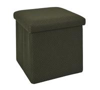 Paris Prix Pouf Coffre Pliable Atome 38cm Kaki