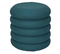 Paris Prix Pouf Coffre Rangement Atome 42cm Bleu