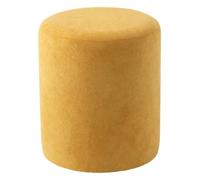 Paris Prix Pouf Cylindrique Moon 41cm Jaune