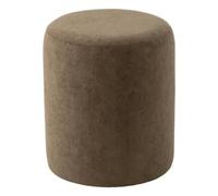 Paris Prix Pouf Cylindrique Moon 41cm Marron