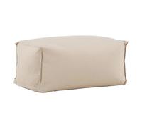 Paris Prix Pouf de Jardin en Tissu Redang 75cm Beige