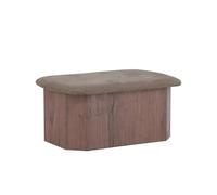Paris Prix Pouf Design Todd 88cm Marron
