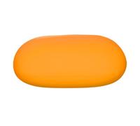 Paris Prix Pouf Galet Uni Jump 101cm Orange