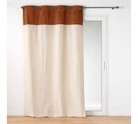Paris Prix Rideau à Œillets Bouclette Tessa 140x240cm Camel