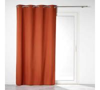 Paris Prix Rideau Occultant Obscure 140x260cm Terracotta
