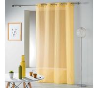 Paris Prix Rideau Voilage Étamine Telma 140x240cm Jaune